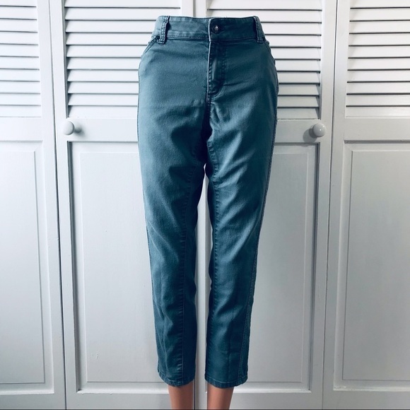 PRANA Light Blue Skinny Jeans Size 14/32 - Picture 1 of 11